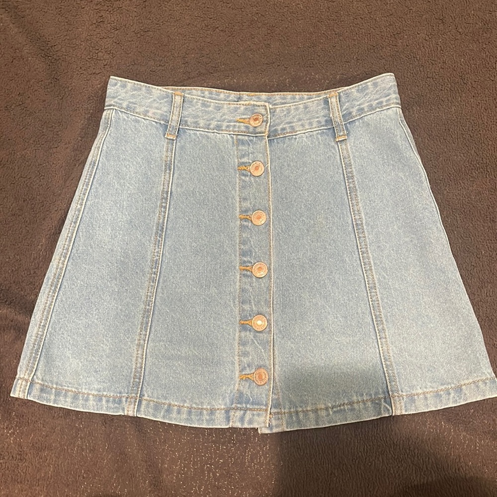 Forever21 Jean Mini Skirt